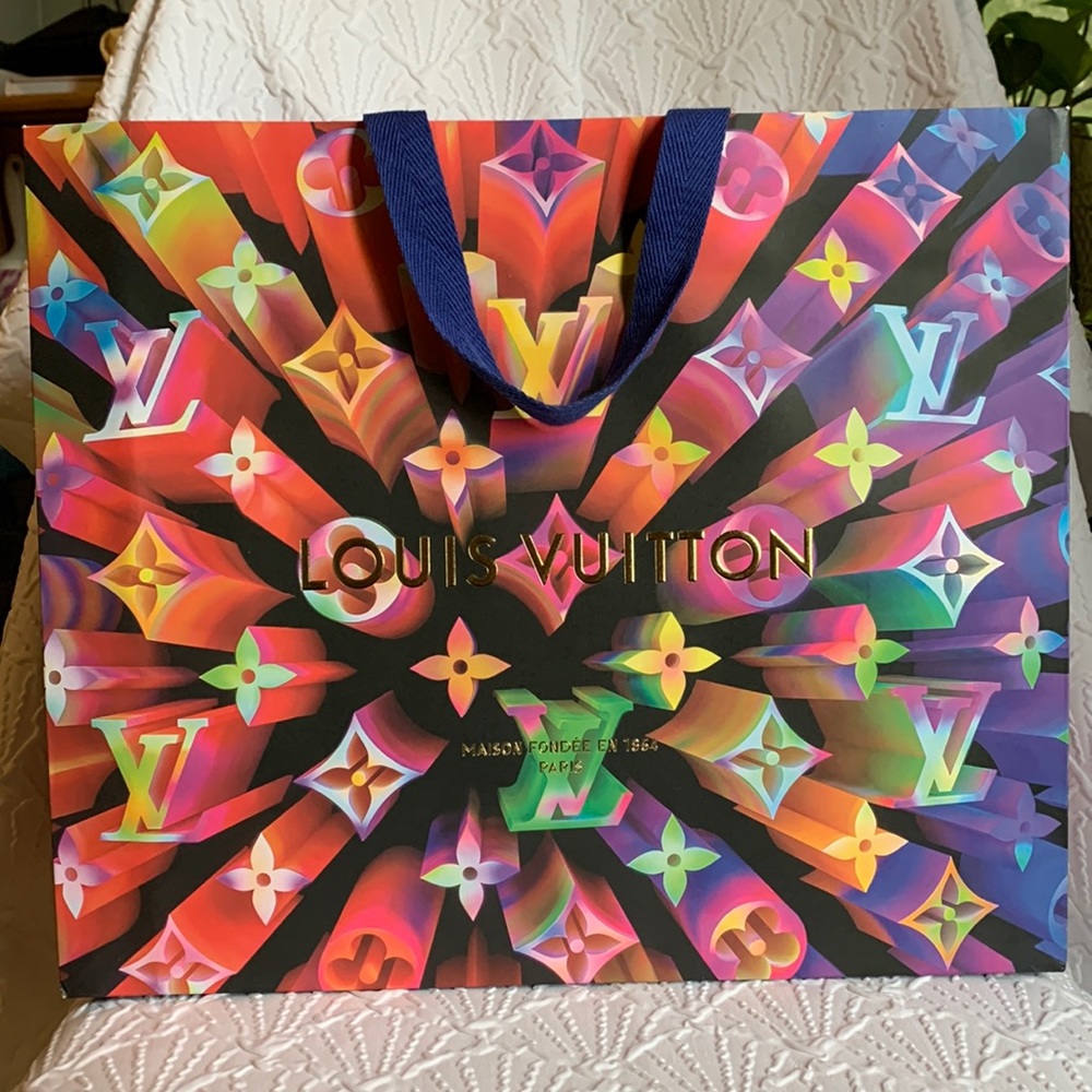 Louis Vuitton Colorful Monogram Shopping Bag